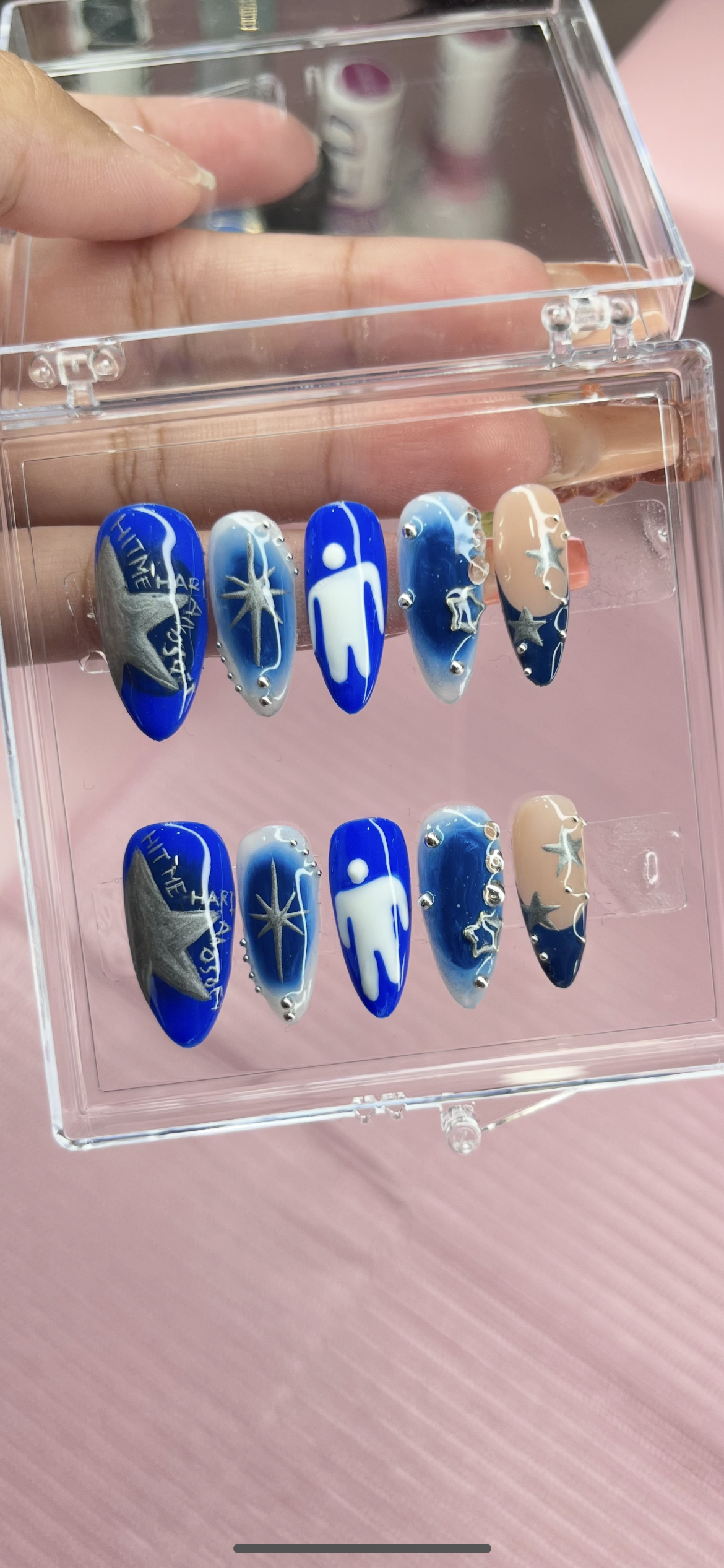 💙Billie Eilish Nails💙