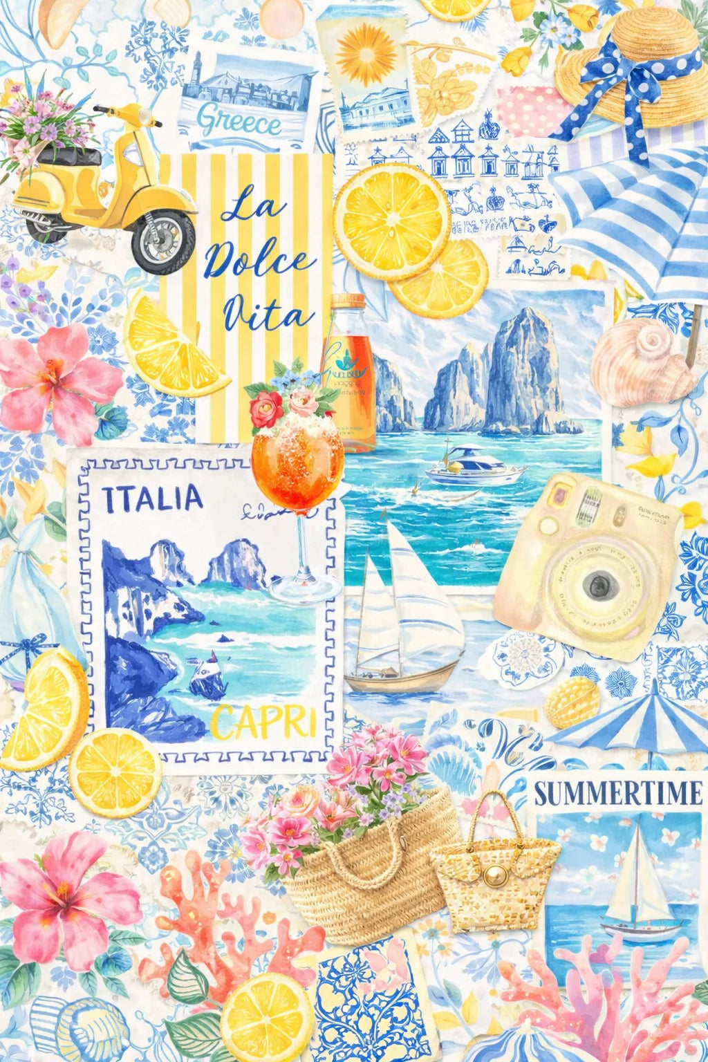 Summer Collection 🌞🍋🩵